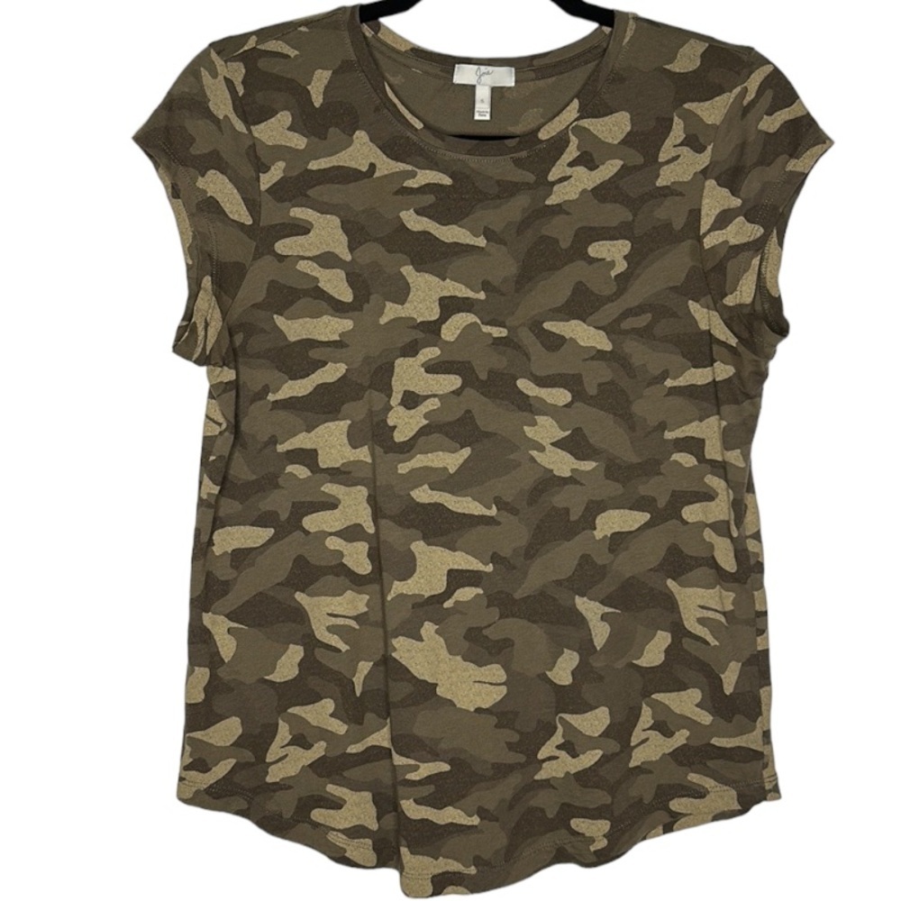 JOIE Dillon Camouflage Short Sleeve Tee | Size: Small